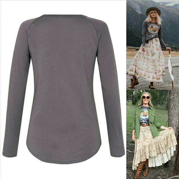 New spell spirit of the wilderness tee raglan XS - Picture 5 of 8